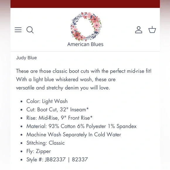 Judy Blue jeans - Picture 5 of 5